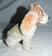 Vintage Made in Japan Mohar Dog with bell - 6.25" tall