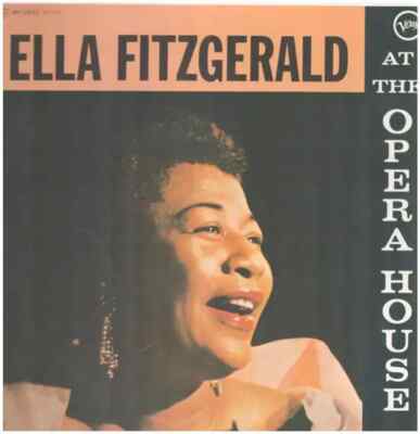 LP Ella Fitzgerald Ella Fitzgerald At The Opera House INSERT JAPAN Verve