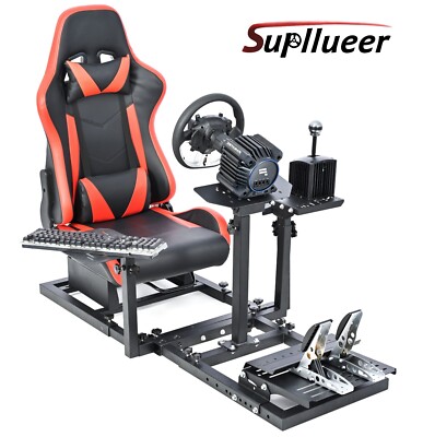 Supllueer Flight Sim Cockpit Steering Wheel Stand For Thrustmaster HOTAS Warthog