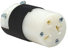 Hubbell 5469C, 250 VAC, 20A, 2-P, 3-W, 6-20R,...