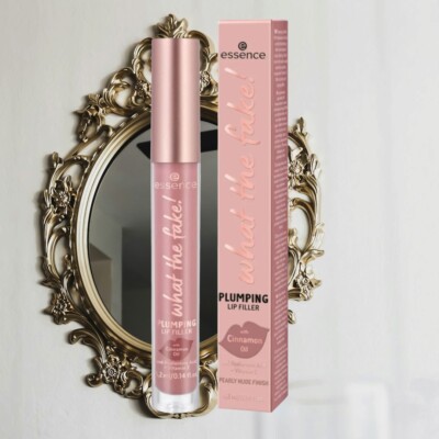 Essence Lipgloss What The Fake! Plumping Lip Filler 02 with Cinnamom Oil 4,2 ml