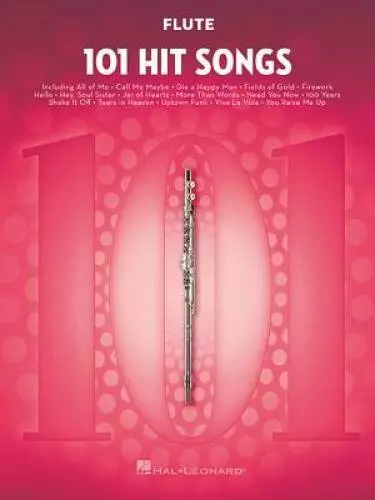 101 Hit Songs: for Flute - Paperback By Hal Leonard Corp. - GOOD - Picture 1 of 1