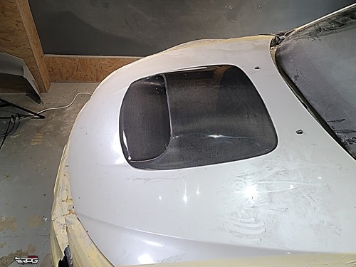 RPG Carbon Icon Hood Scoop Insert for 08-14 Subaru Impreza WRX STi GR GV 13 12 - Picture 12 of 18
