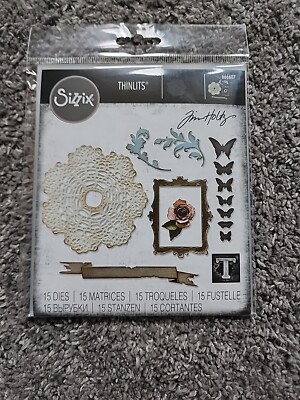 Tim Holtz Sizzix Thinlits, Vault Boutique