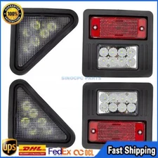 1set Front LED&Standard Rear Light Kit For Bobcat S150 S175 S185 S205 S220 S250
