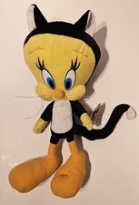 Vintage Tweety Bird Plush In Sylvester Costume 12" With Tags Looney Tunes
