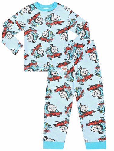 Thomas The Tank Engine Aop Pyjama Long 18 Mois - 5 Ans - Zdjęcie 1 z 5