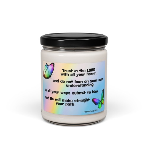 Proverbs 3:5-6 Scented Soy Candle, 9oz - 第 34/41 張圖片