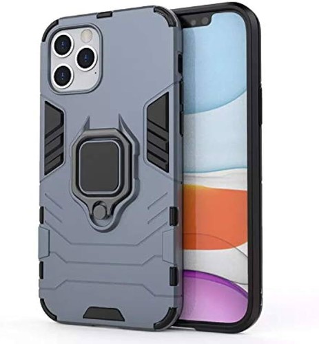 Full Ring Case For iPhone 8 X/XS/XR 11/12/13/14 Pro Max Red/Black/Blue - Picture 2 of 4
