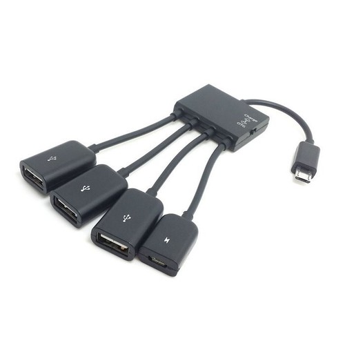 Typ C Micro USB OTG Hub Splitter Kabel Adapter Laden für Handy Tablet 4 in 1 - Picture 9 of 10