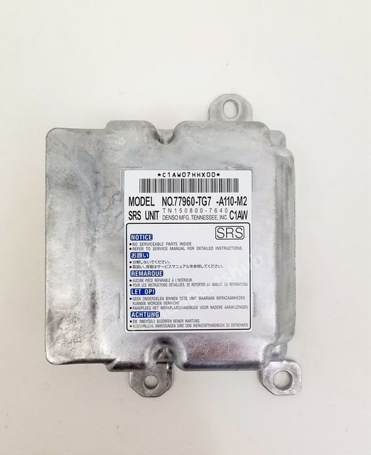2018 Honda Pilot Airbag Module 77960tg7a11 Clear OEM for sale online