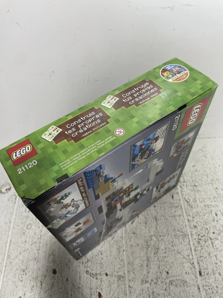 2015 LEGO MINECRAFT #21120 The Snow Hideout FACTORY SEALED RETIRED - Image 4 of 4