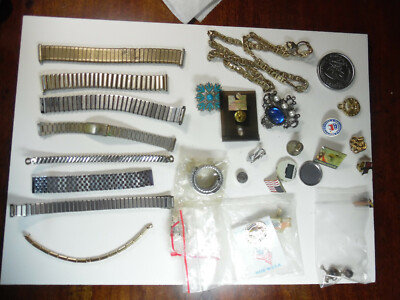 Watch Bands Brooches Pins Knick-Knacks Medalion etc. 160-53EEE