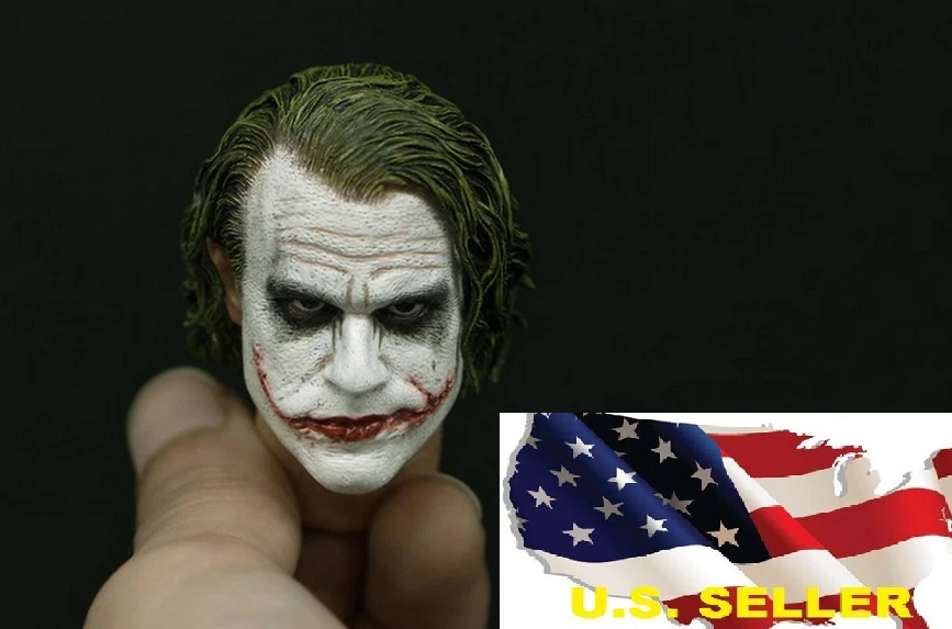SUPREME 1/6 sculpture tête de joker personnalisée 3.0 pour jouets chauds DX11 DX01 épaule étroite