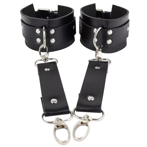 Sexy BDSM Bondage Set Kit Erwachsene Handschellen Fußmanschette Peitsche Seil Sex SM Spielzeug UK - Bild 6 von 7