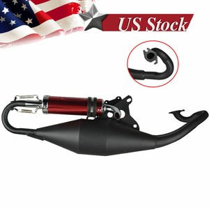 High Performance Exhaust Muffler Pipe For Jog 50cc Moped High Performance Exhaust Muffler Pipe For Jog 50cc Moped