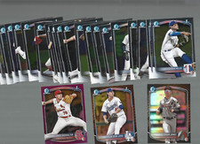 2025 Bowman Chrome Prospects BCP 1-150 BASE/PARALLES  You Pick Complete Your Set