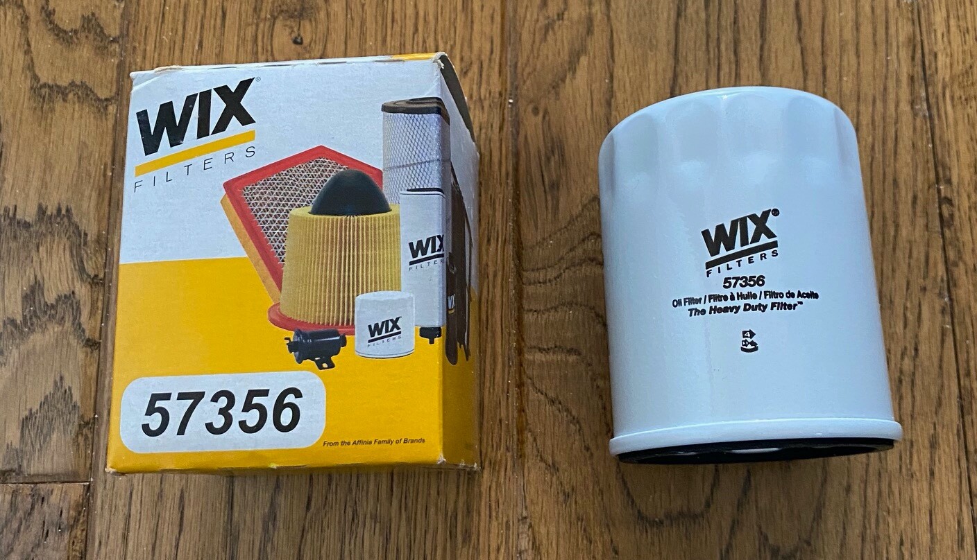 Wix 57356 cross reference oil filters