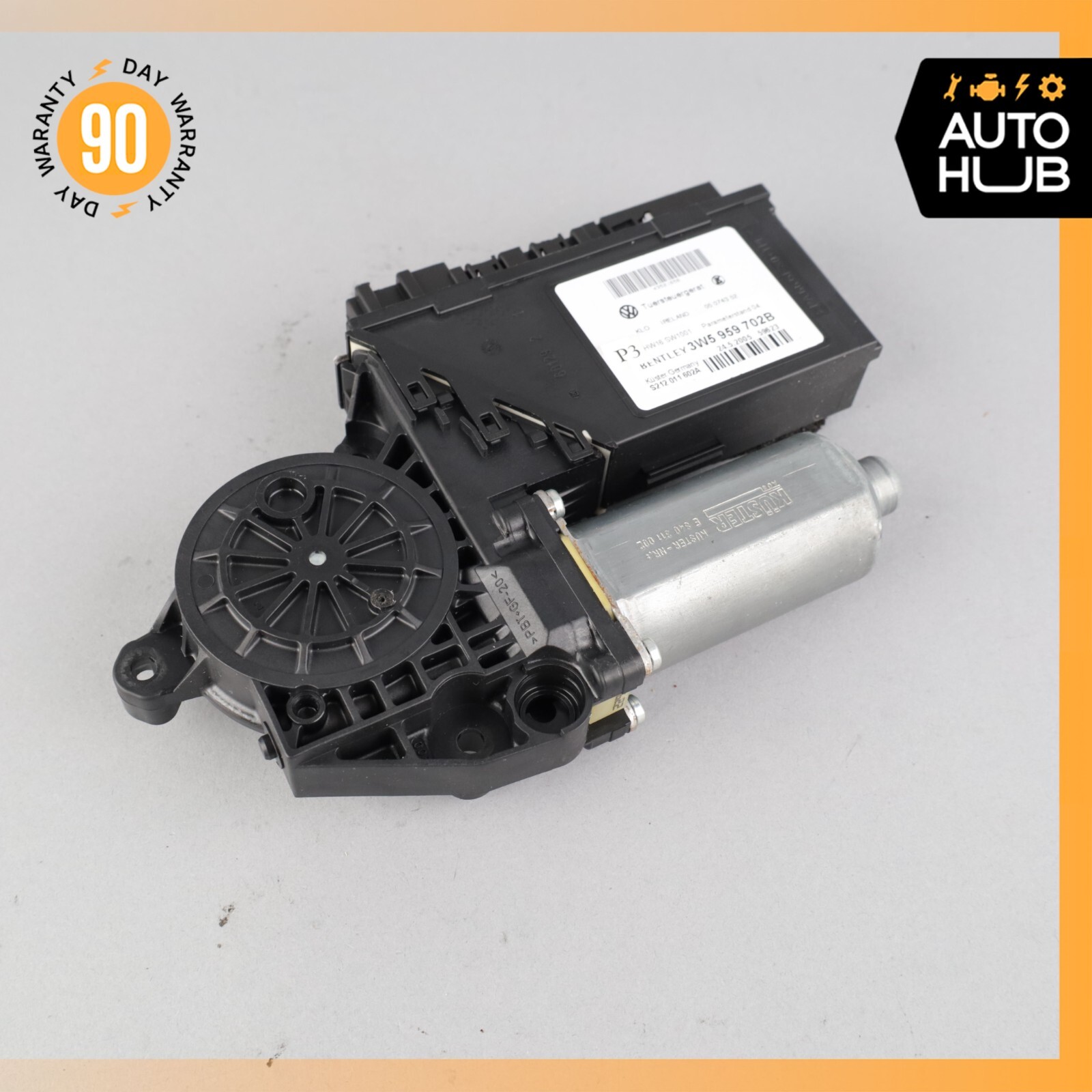 Bentley Continental Flying Spur Front Right Door Window Regulator Motor OEM 78k