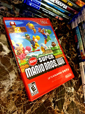 New Super Mario Bros. - No Game - Case Manual Only - Nintendo Wii