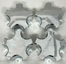 NEW Set CENTER HUB CAPS that fit  2001-2003 LEXUS LS430 LS 430 17" Chrome Wheels