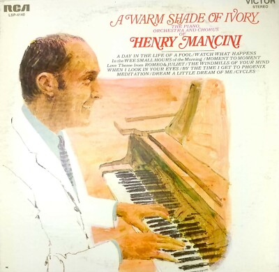 A Warm Shade Of Ivory The Piano Orchestra Vintage Vinyl Record LP VG LSP-4140