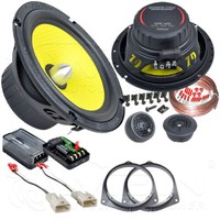 Ground Zero Lautsprecher FüR Toyota Yaris II 2005-2011 Front TüR Vorn 150W #Abux