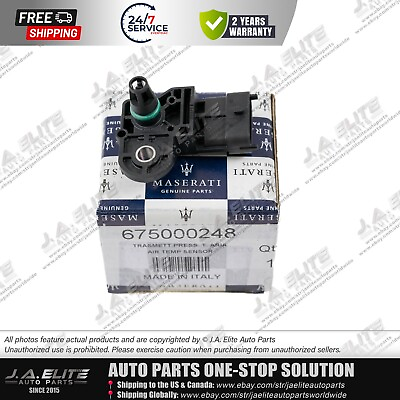 #ad Sensor Boost Pressure for Maserati Quattroporte Ghibli Levante 675000248 $47.57