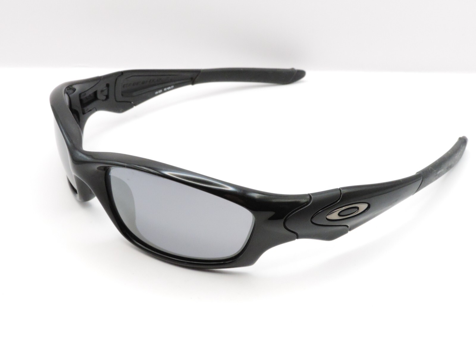 OAKLEY STRAIGHT 04-325 RECTANGULAR SUNGLASSES BLA… - image 2