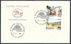 2015 ITALY FDC HORSE HOSPITAL S. GIOVANNI BATTISTA NO ARRIVAL STAMP - CG