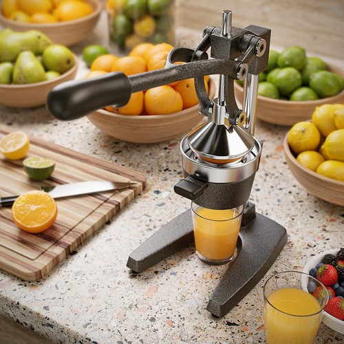 Arendo - Saftpresse - Handentsafter Edelstahl - mechanischer Entsafter – - Bild 7 von 7