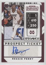 2020 Contenders Draft Picks Sticker Prospect Ticket Reggie Perry #82 Auto 17w0