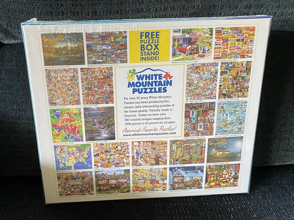 White Mountain Jigsaw Puzzle 1000 Piece Mackinac Island #468 - Sealed - Image 2 of 4