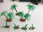 VINTAGE MARX palm tree  lot