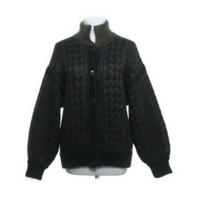 Escada, Strickjacke, Damen, Größe: 36, Grau/Grün/Schwarz, Acryl #idY