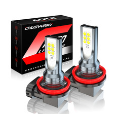 For Subaru WRX 2015 2016-2019 Fog Light Bulbs Kit White 6000K 2PCS H11/H8/H9 LED