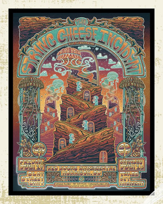 The String Cheese Incident Red Rocks Morrison CO July 17th 18th 2026 Poster