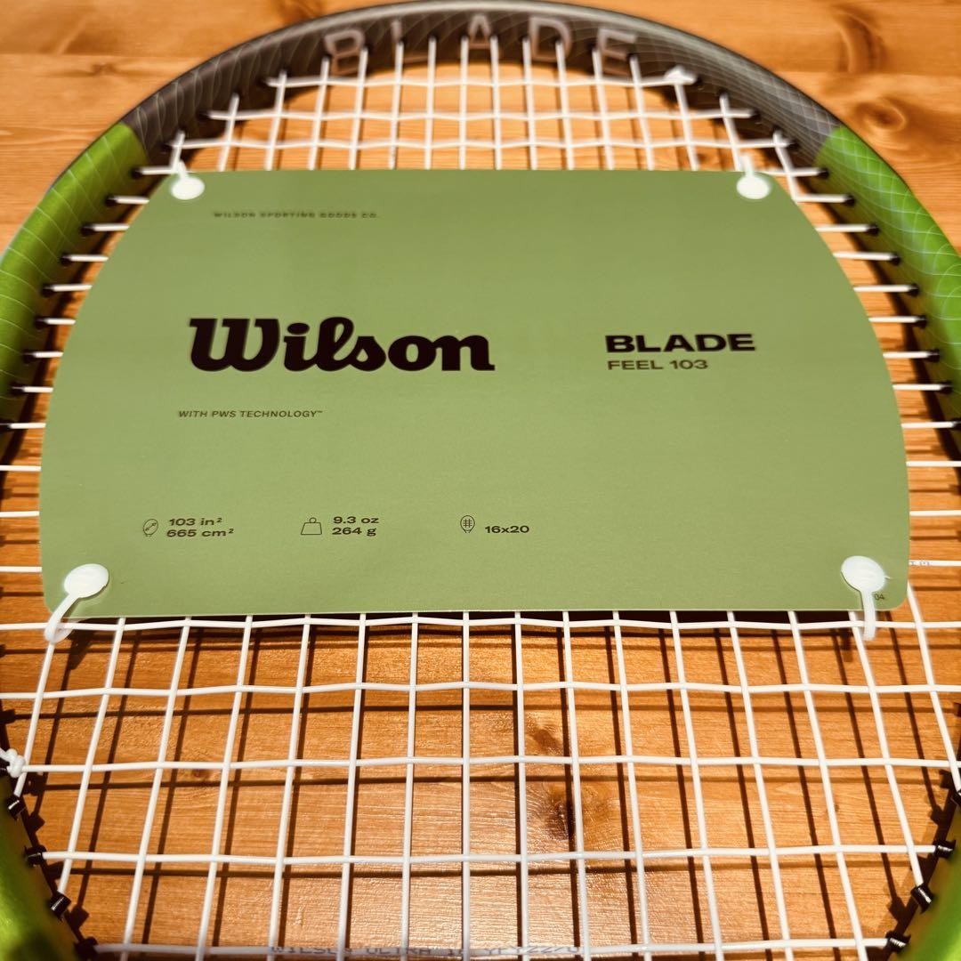 【新品未使用】　Wilson Blade 103 2本セット 新品未使用】 Wilson Blade 103 2本セット - メルカリ