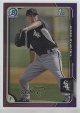 2015 Bowman Chrome Prospects Purple Refractor 216/250 James Dykstra #BCP45 0yz0