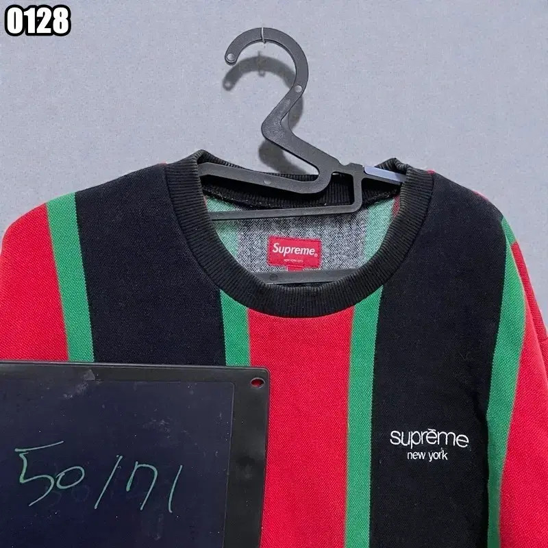 Supreme Vertical Crewneck Gucci Colors, L thumbnail 5