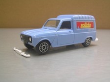 Solido 1325 Renault 4 Fourgonnette Van made in France 1/43 scale damaged bumper