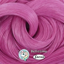Bellissima Pink Japanese Saran Doll Hair for Custom Doll Rerooting