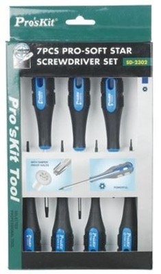 Pro'sKit Pro-Soft Screwdriver Set TR (7 pcs)