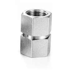 Female NPT Hex Coupling, 3/4" x 3/4", 304 3/4" x 3/4"-1PCS 304 Stainless Steel