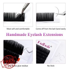 FADLASH Classic Eyelash Extensions .07-.25mm D Curl 10mm