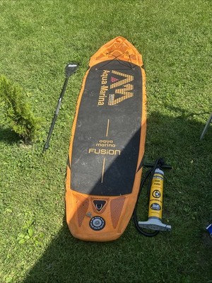 Aqua Marina Inflatable Isup Stand Up Paddle Board 10 4  x 30 With Pump No Paddle