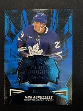 NICK ABRUZZESE MAPLE LEAFS UPPER DECK SPX FINITE ROOKIES PLATINUM RC # 84/99 