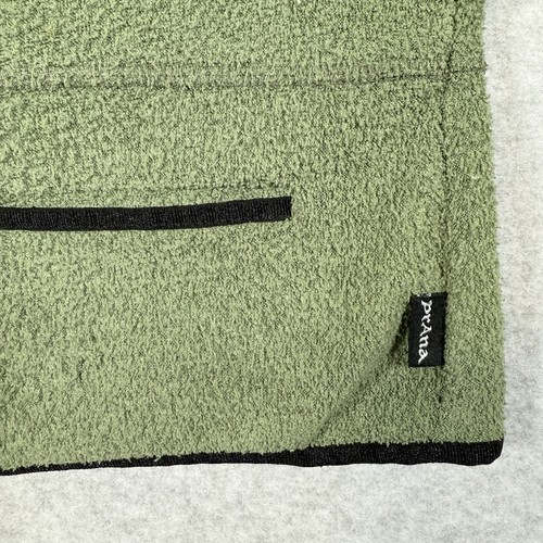 Prana USA Made Vintage Womens Fleece Jacket Small Avocado Green Gorpcore Outdoor - Picture 10 of 14
