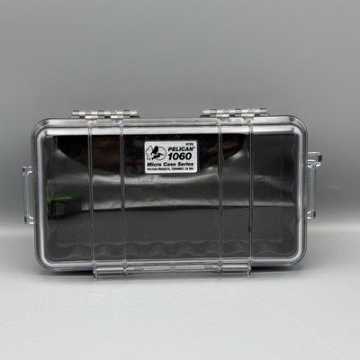 Pelican 1060 Micro Case Waterproof Crush Proof Phone Camera Go Pro Protect BLACK