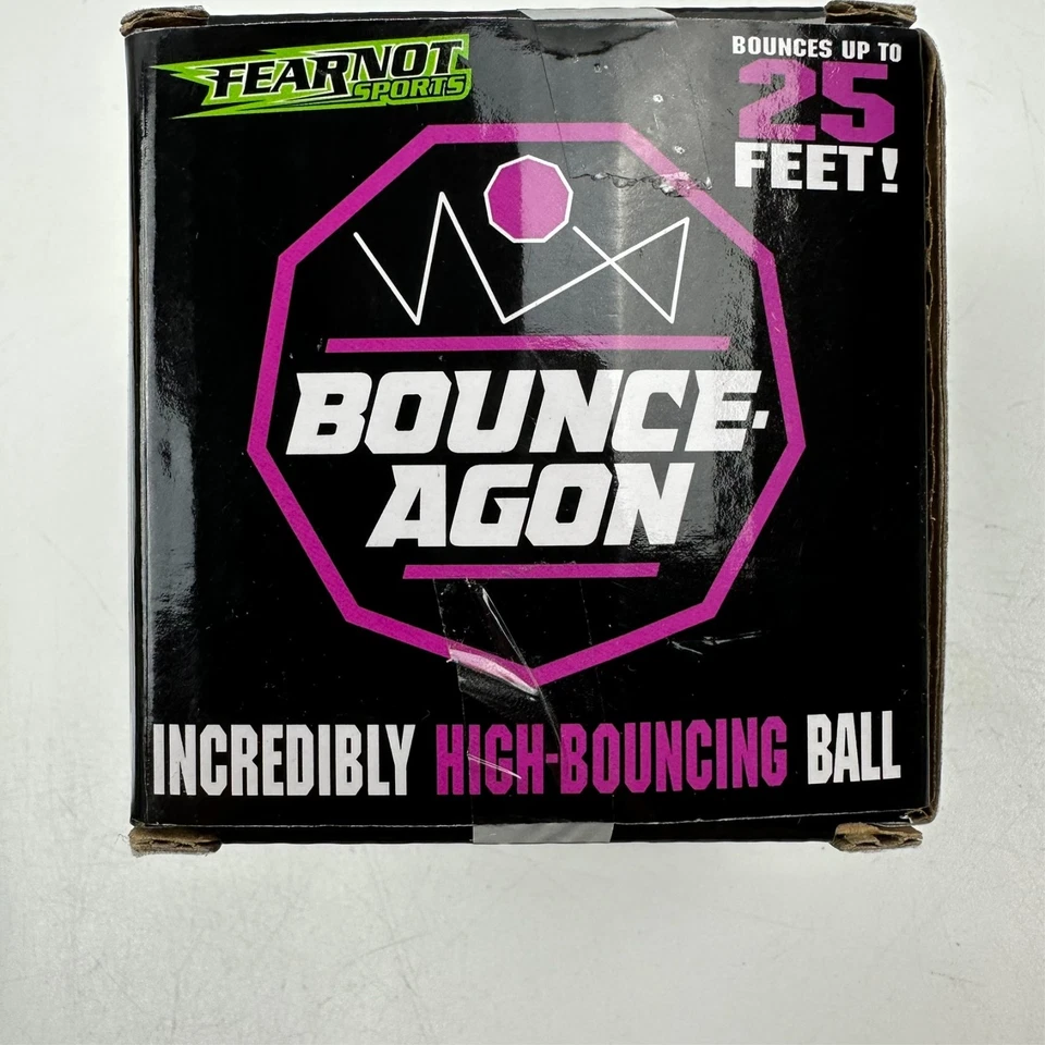 Bounce Agon Incredibly High Bouncing Ball Purple - Image 3 of 4